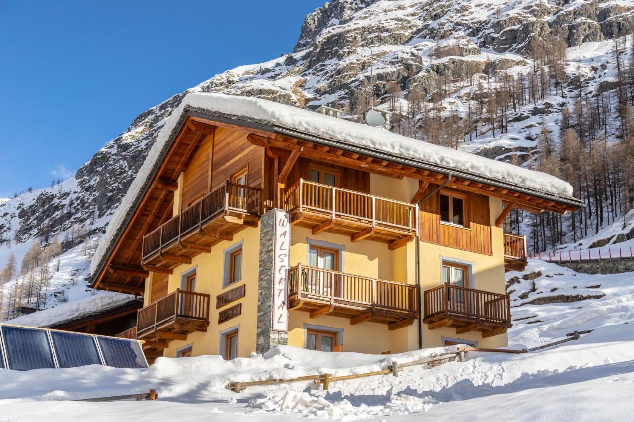 Gressoney-la-Trinité Walsertal Residence מראה חיצוני תמונה